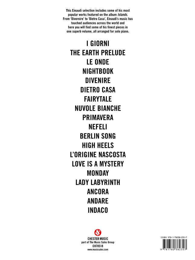 Einaudi: Islands for Solo Piano