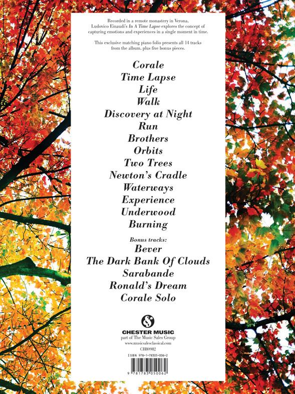 Einaudi: In A Time Lapse for Solo Piano
