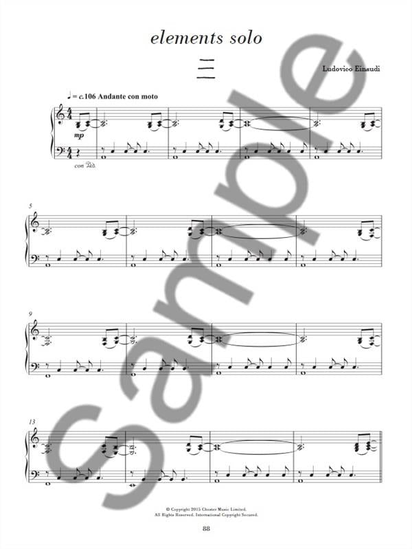 Einaudi: Elements for Solo Piano
