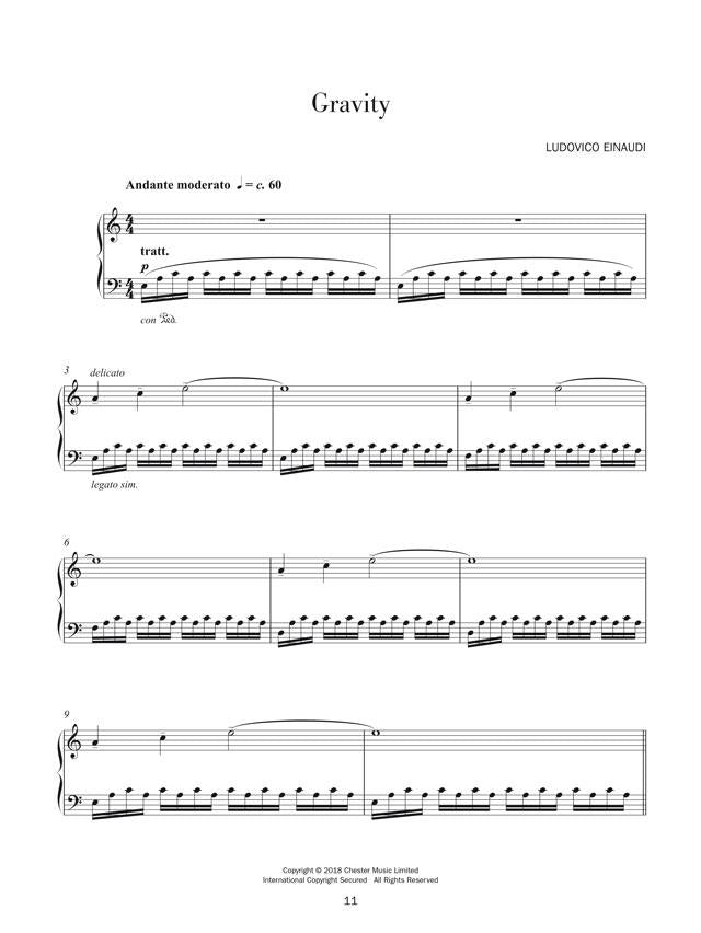 Einaudi: Seven Days Walking, Day One for Piano Solo
