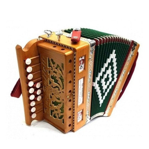 Dino Baffetti Art 25 Button Accordion