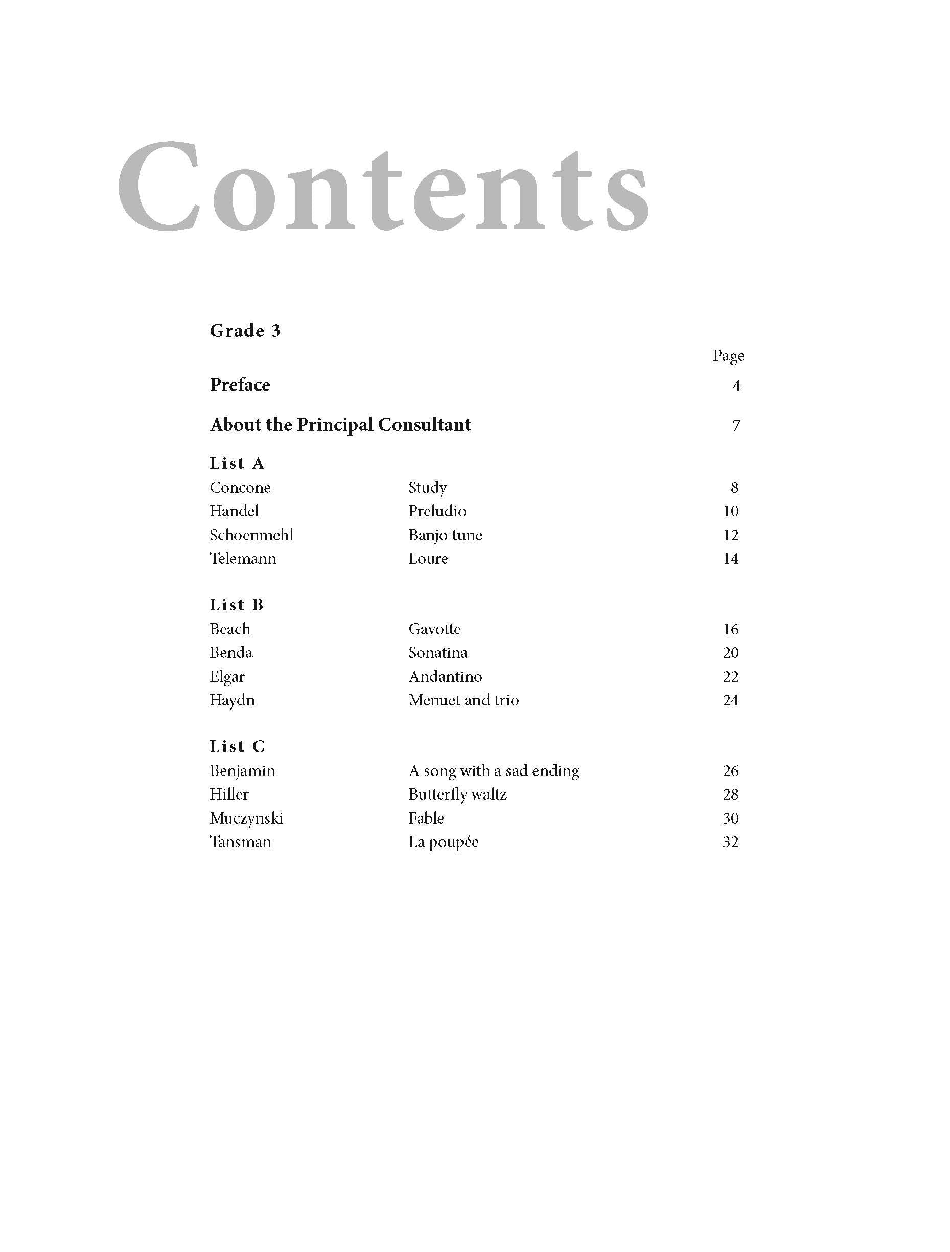 AMEB Piano Grade 3 Series 18