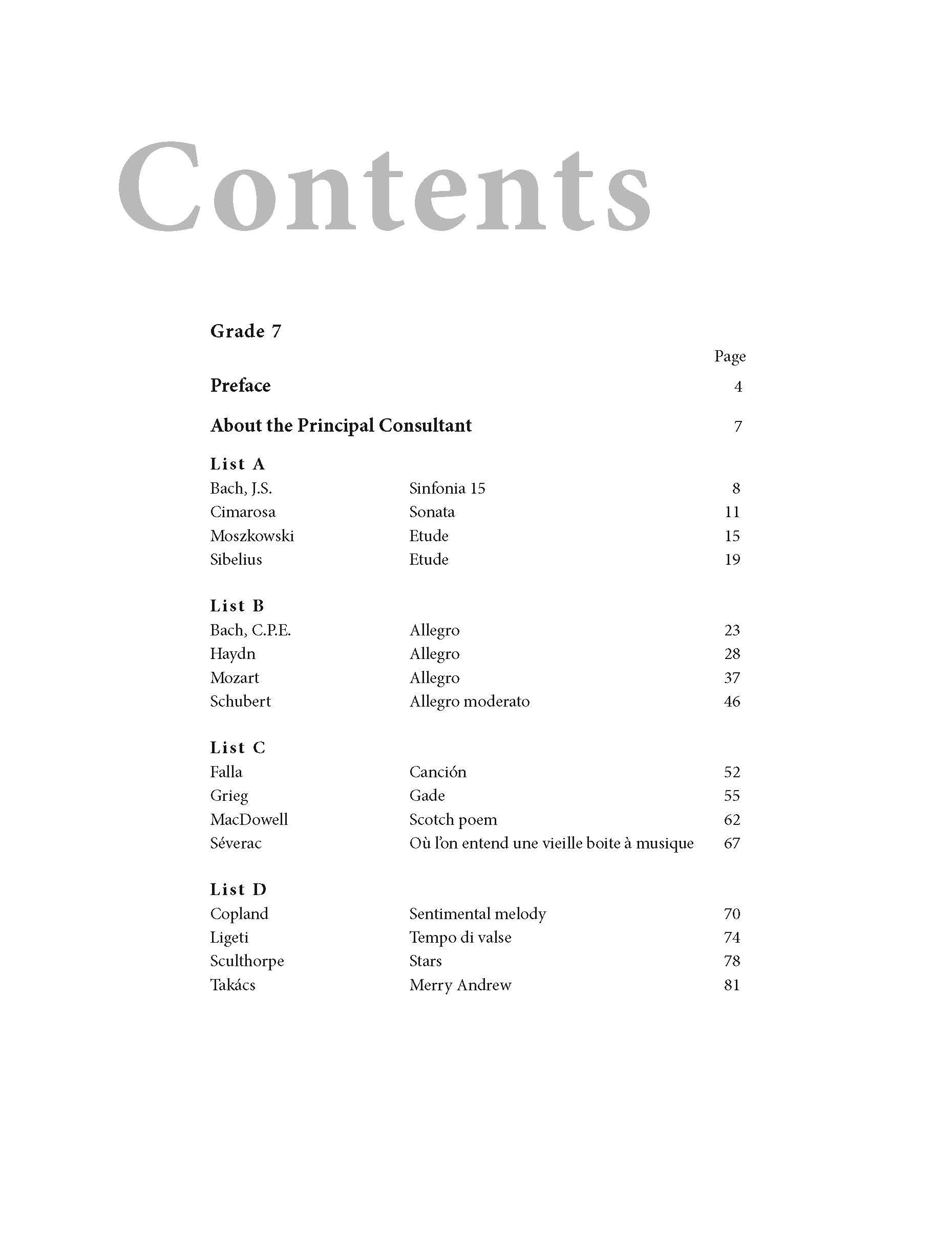 AMEB Piano Grade 7 Series 18