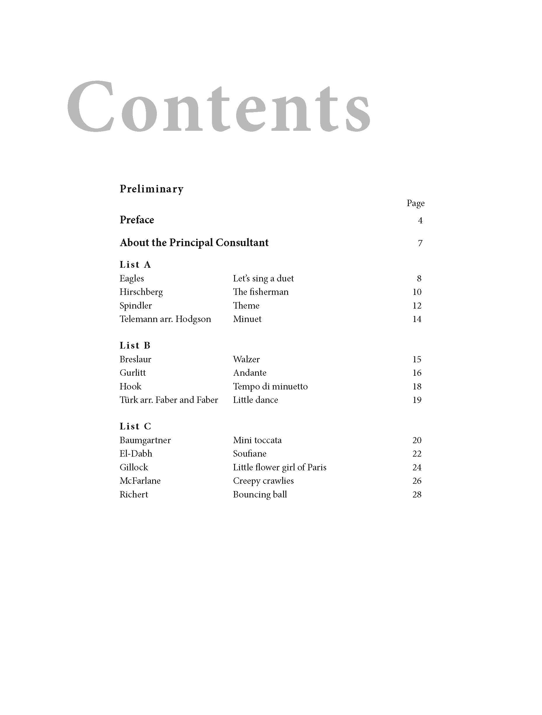 AMEB Piano Preliminary Series 18