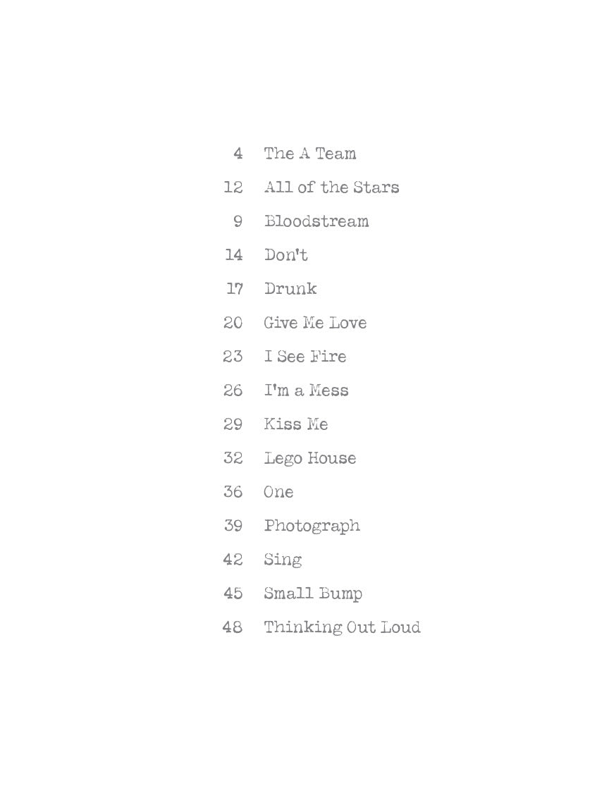 Ed Sheeran - Strum & Sing