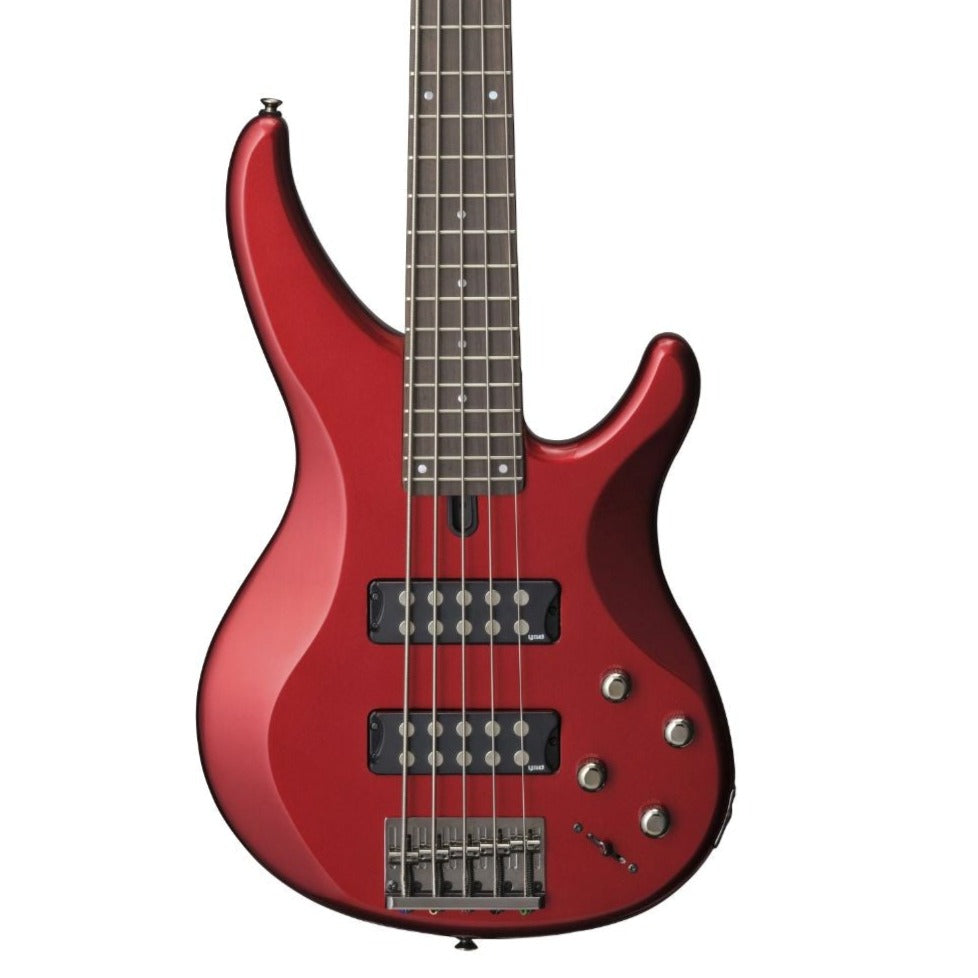 Yamaha TRBX305 5-String Bass Guitar, Candy Apple Red