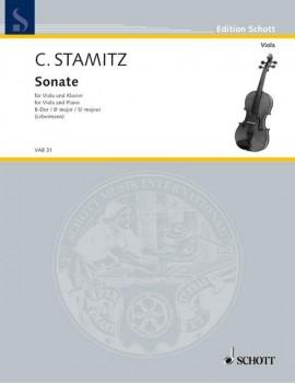 Stamitz: Sonata in Bb Major for Viola and Piano