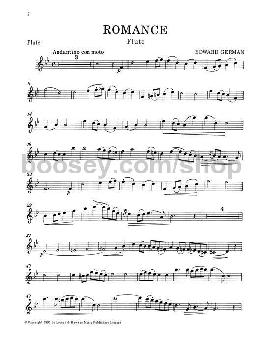 German: Romance & Intermezzo for Flute & Piano