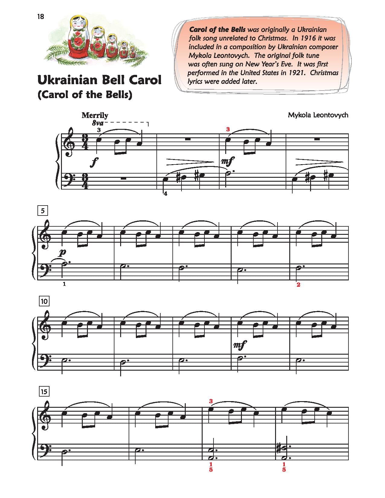 Alfred's Premier Piano Course, Christmas 2A