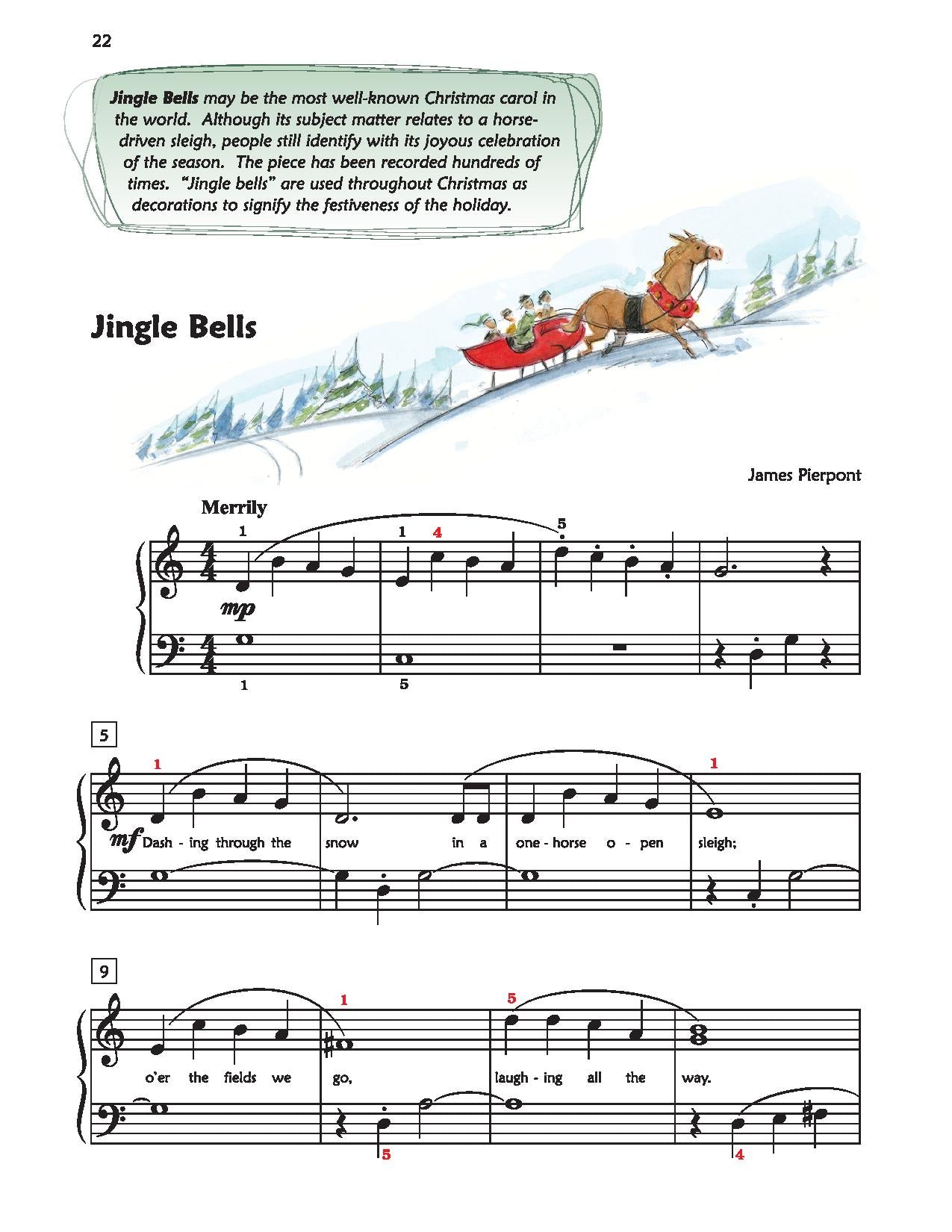 Alfred's Premier Piano Course, Christmas 2A