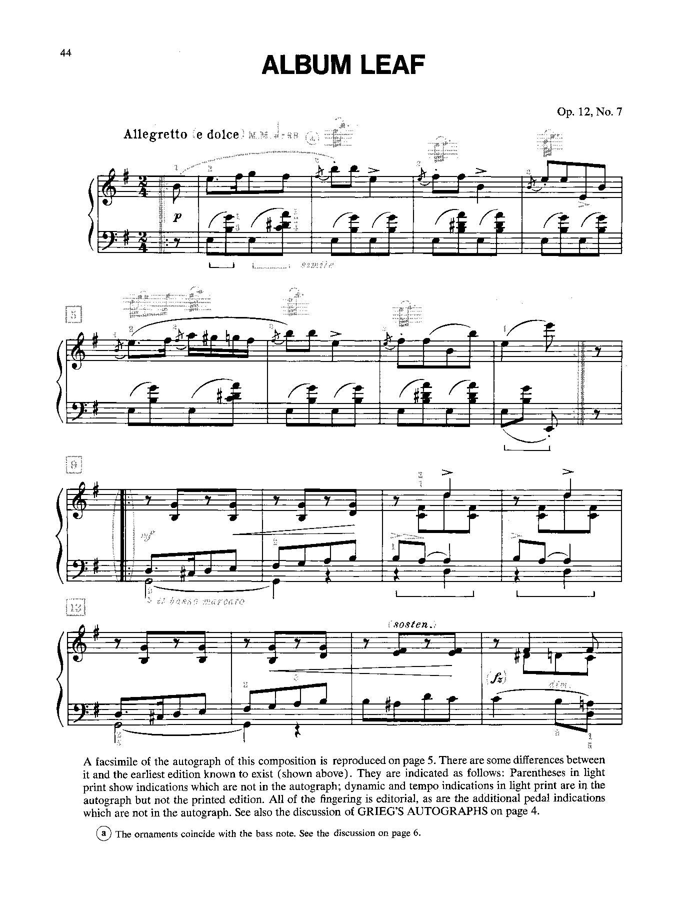 Grieg: An Introduction to His Piano Works