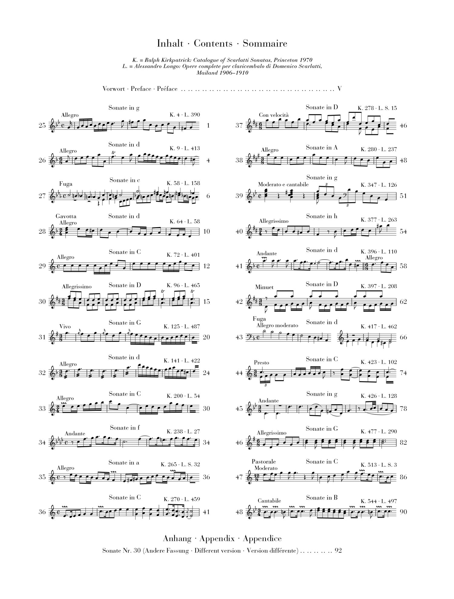 Scarlatti: Selected Piano Sonatas Volume 2