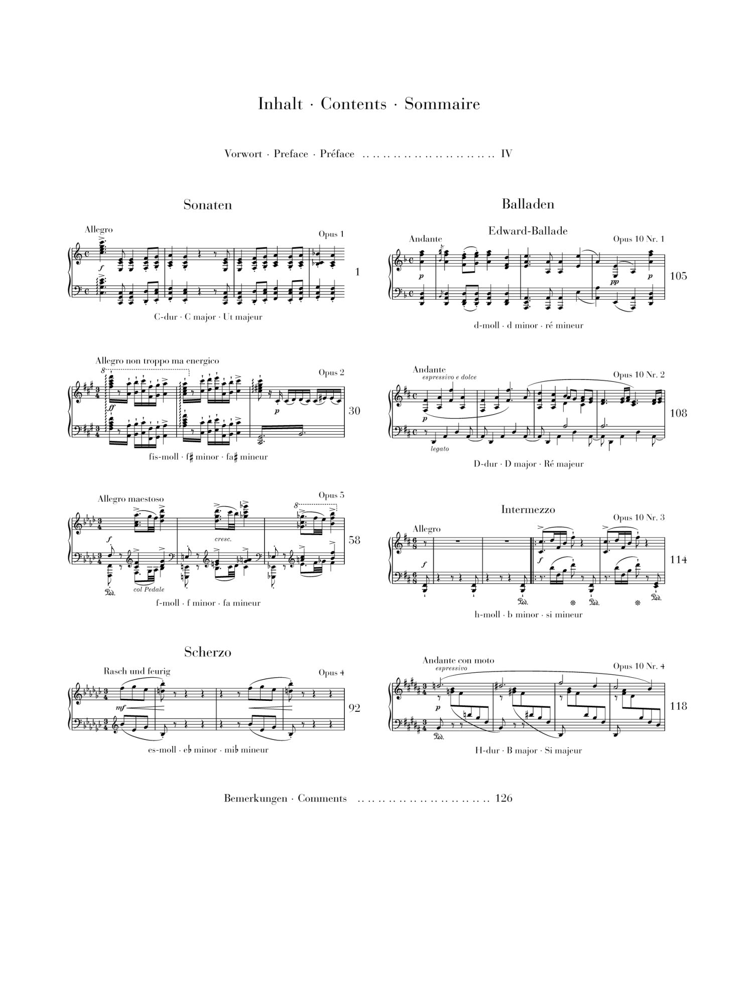 Brahms: Sonatas, Scherzos & Ballades for Piano Solo