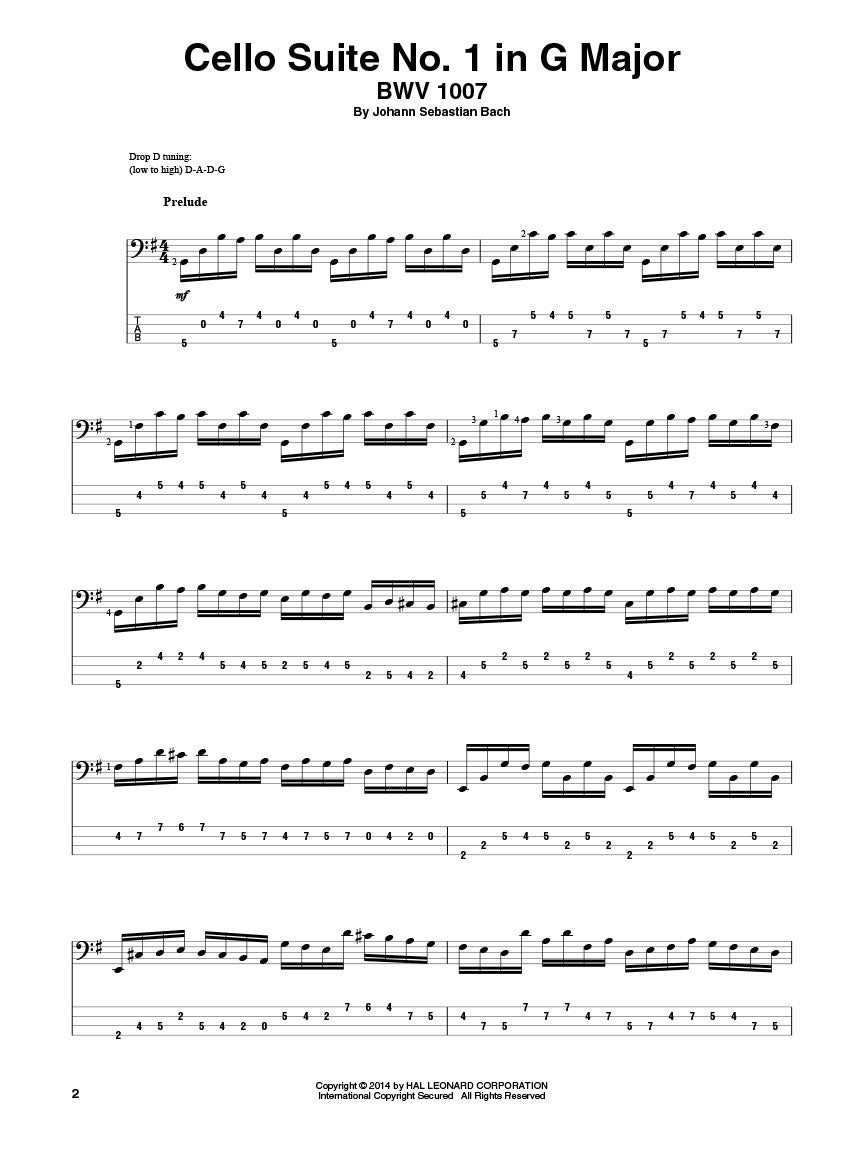 Bach Cello Suites for Electric Bass