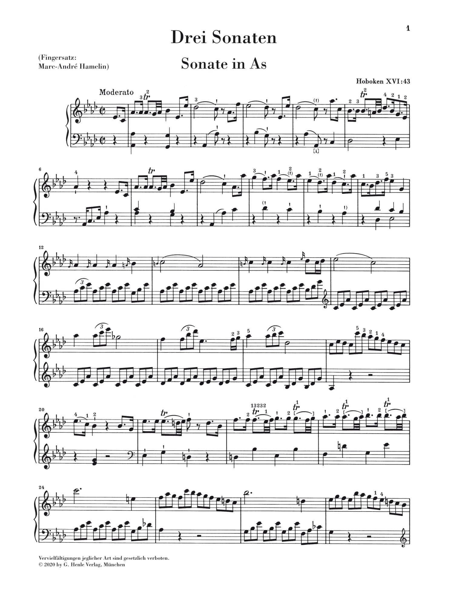 Haydn: Complete Piano Sonatas Volume III