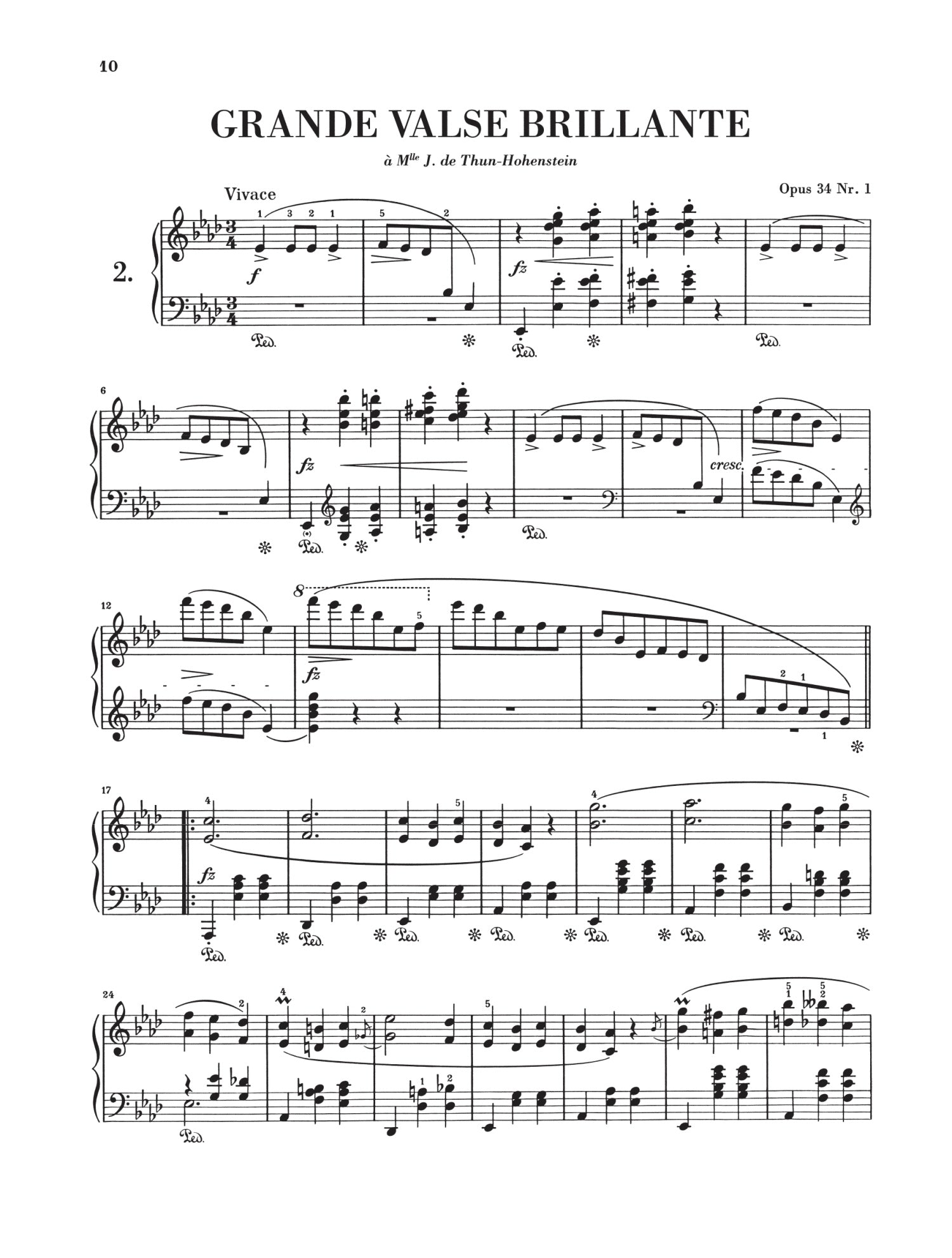 Chopin: Waltzes Piano Solo