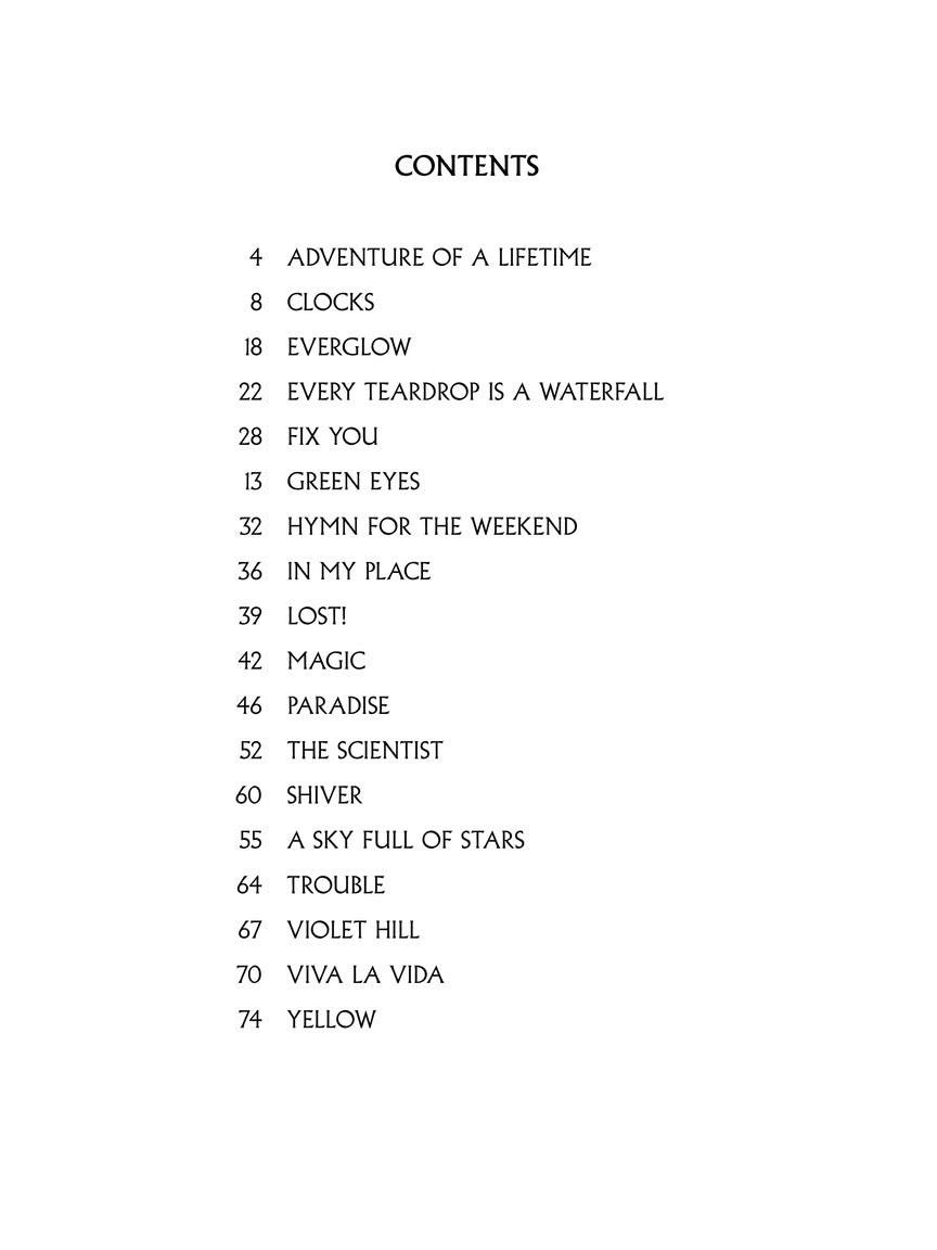 Very Best of Coldplay - Easy Guitar with Notes & TAB