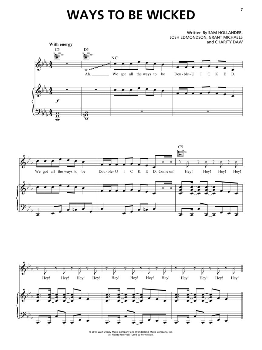 Descendants 2 PVG, Music from the TV Movie Soundtrack