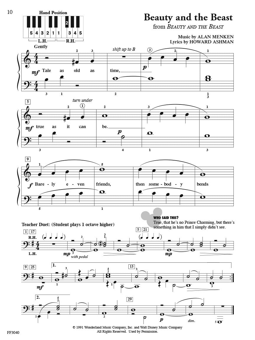 Playtime Piano Disney Level 1