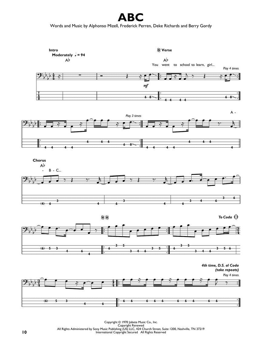 The Bassist's Fake Book