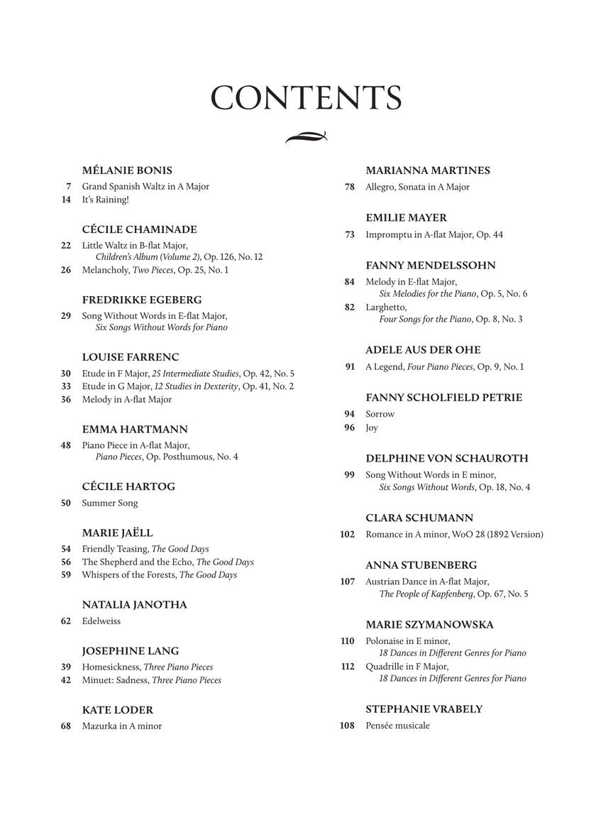 Piano Music by Women Composers Book 2