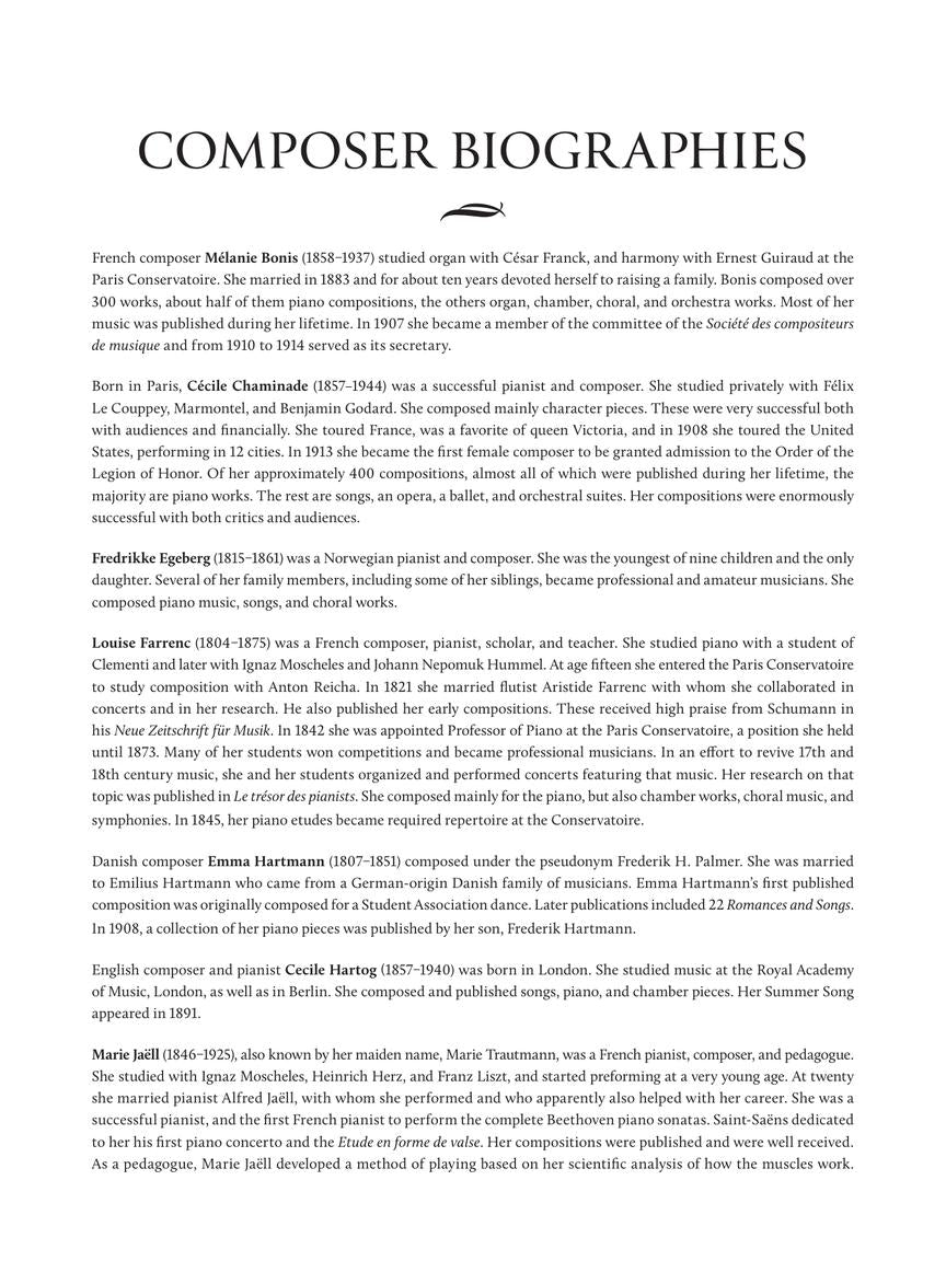 Piano Music by Women Composers Book 2