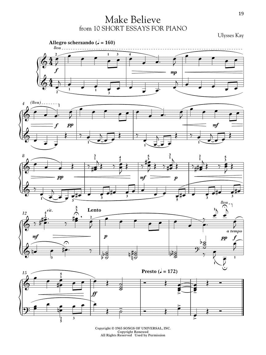 Piano Music of Black Composers Level 2