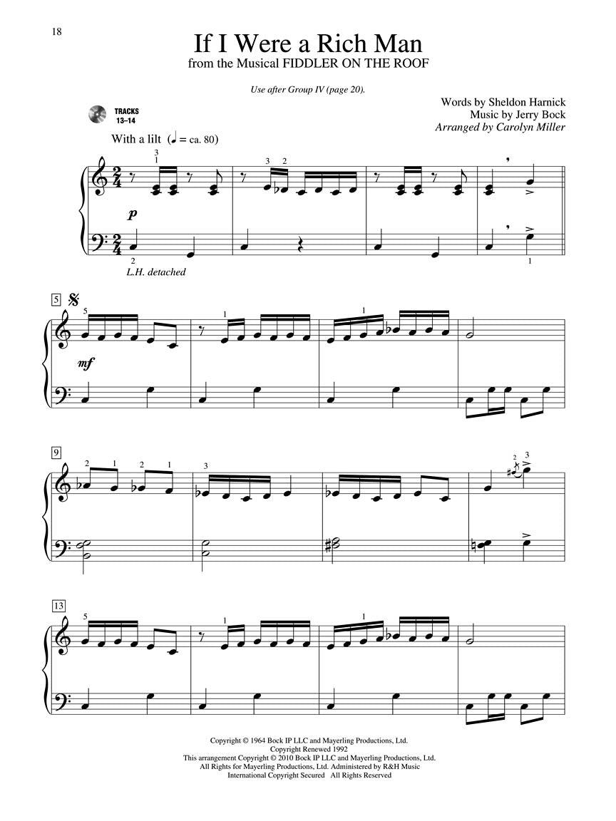 A Dozen a Day Songbook, Book 1