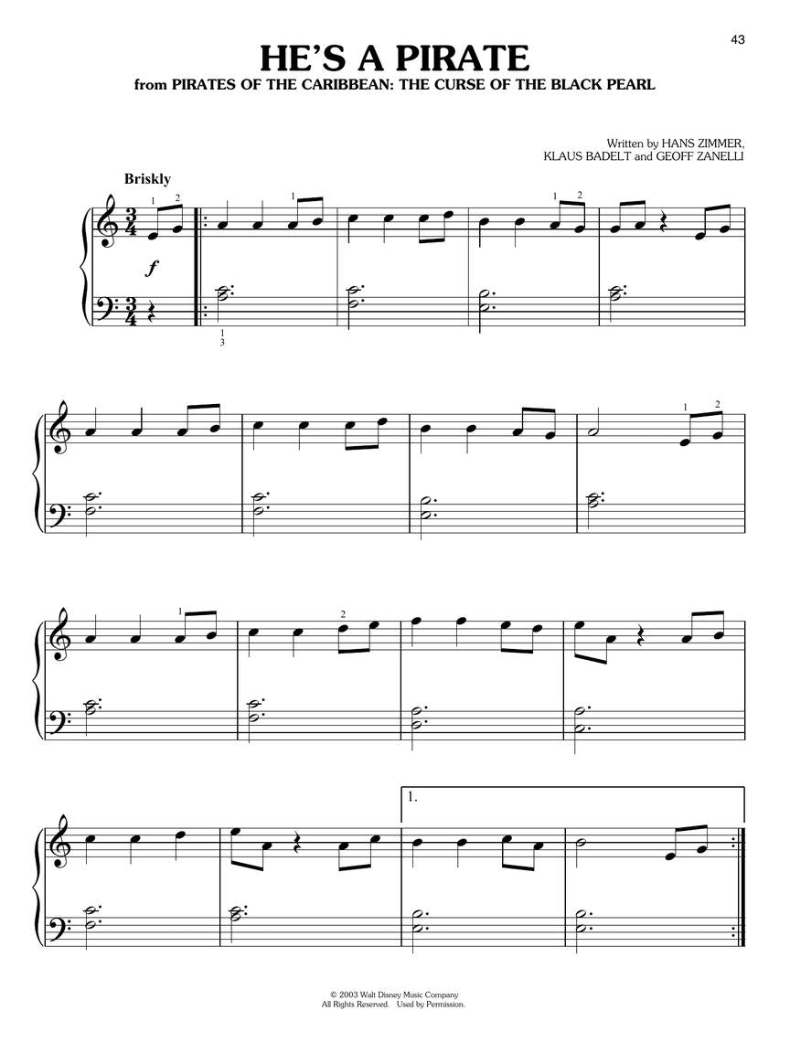 Epic Movie Adventures for Easy Piano