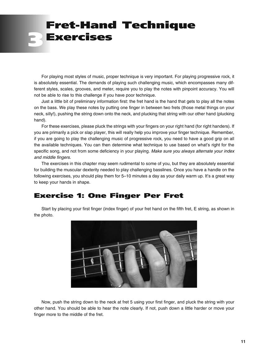 Progressive Rock Bass