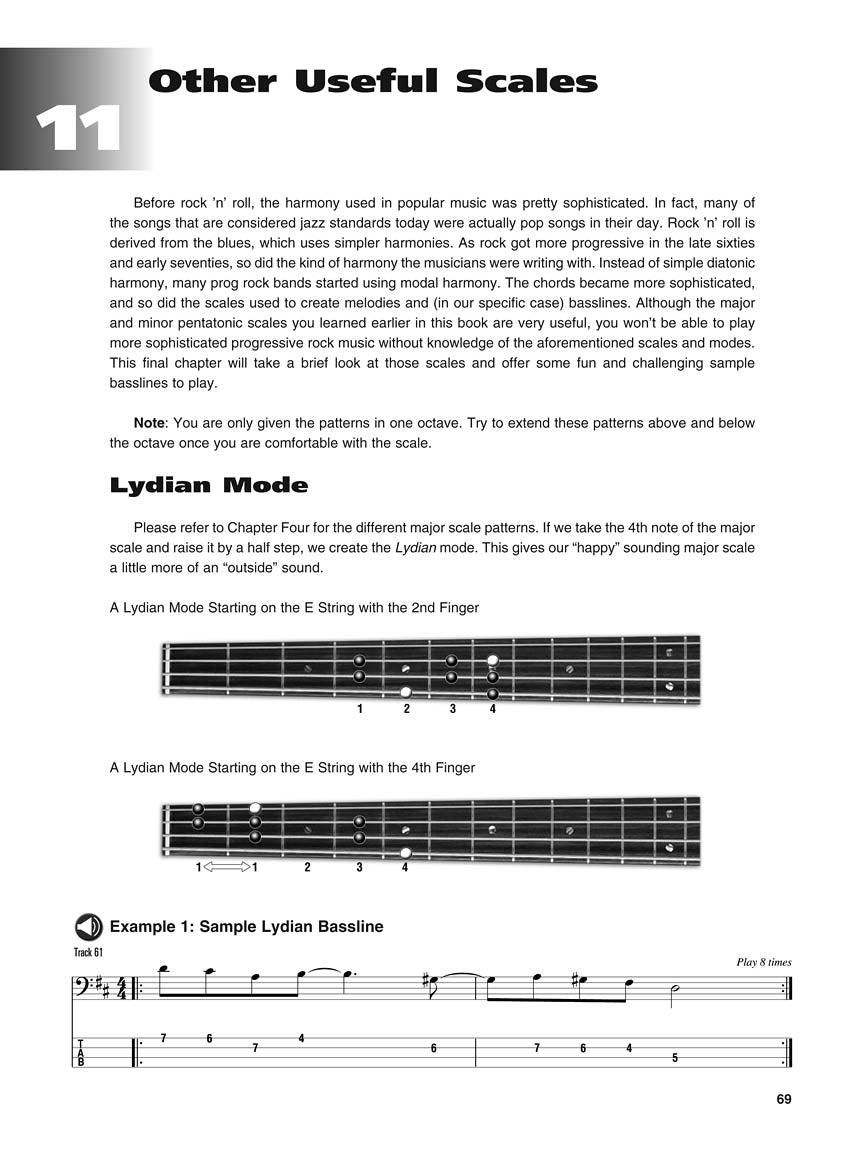 Progressive Rock Bass