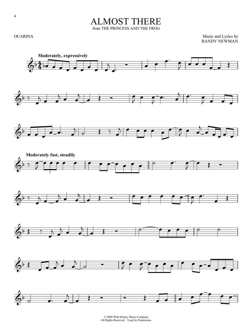 Disney Favorites for Ocarina