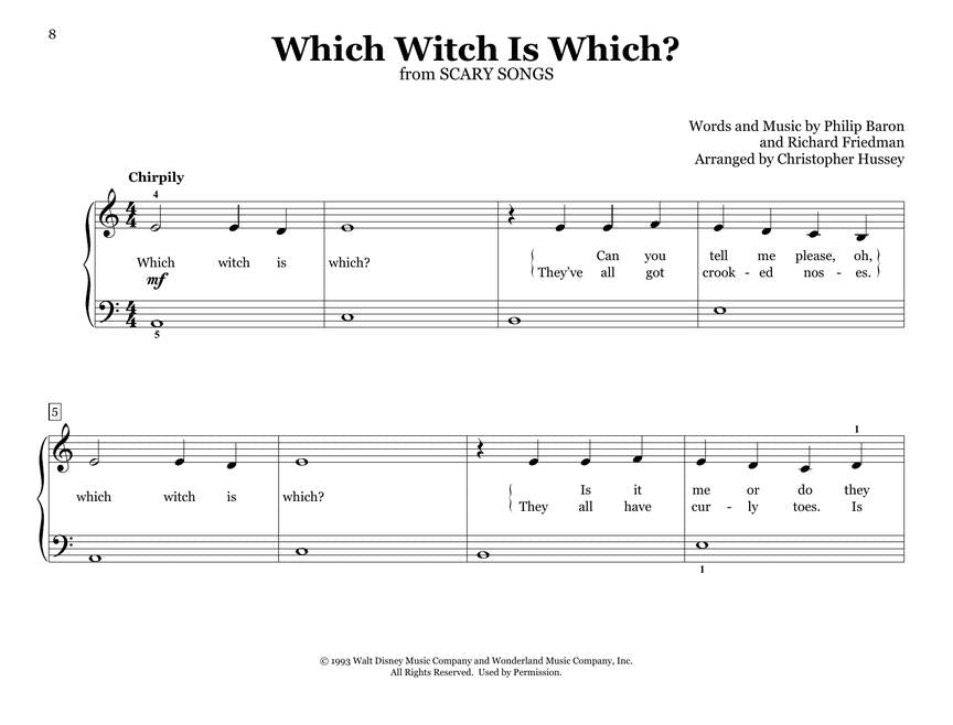 Easiest Piano Course - First Halloween Hits