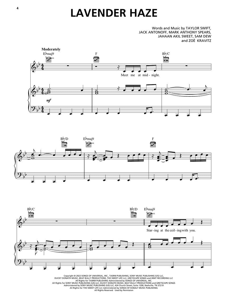 Taylor Swift - Midnights - PVG