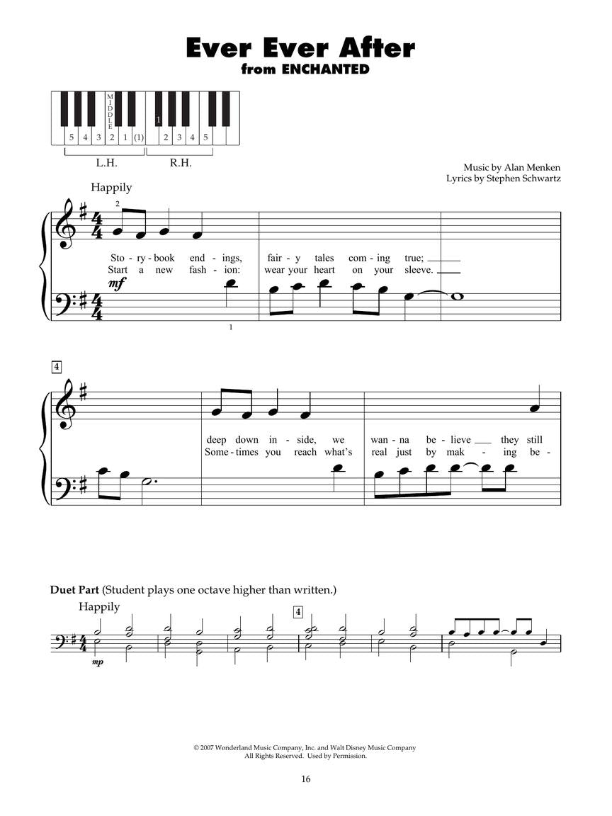 Disney Movie Fun - 2nd Edition for 5-Finger Piano