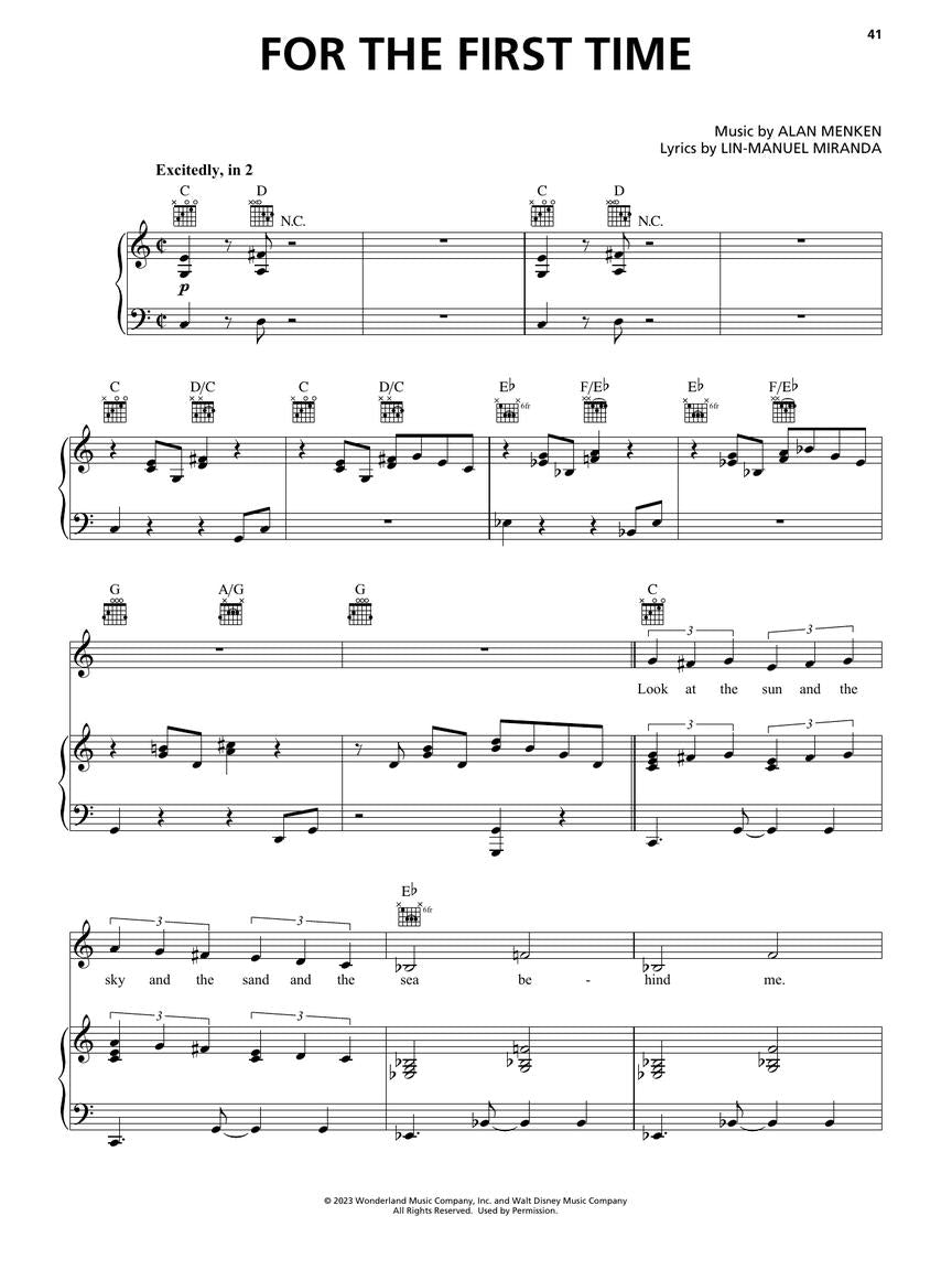 The Little Mermaid: Music from the 2023 Motion Picture Soundtrack, PVG