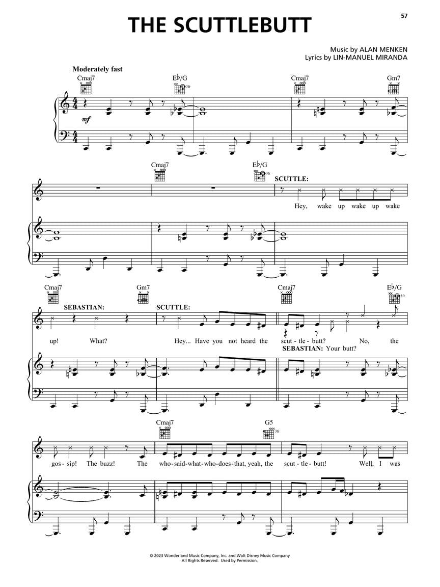 The Little Mermaid: Music from the 2023 Motion Picture Soundtrack, PVG