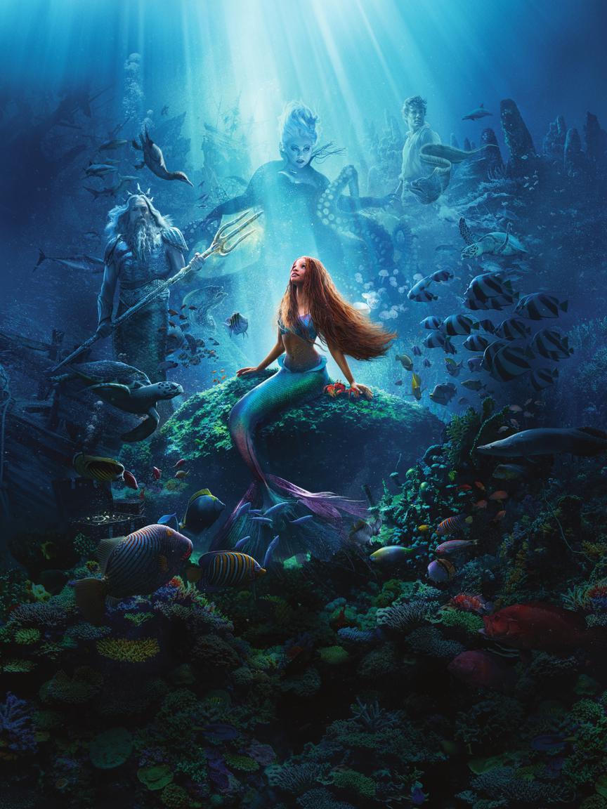 The Little Mermaid: Music from the 2023 Motion Picture Soundtrack for Easy Piano