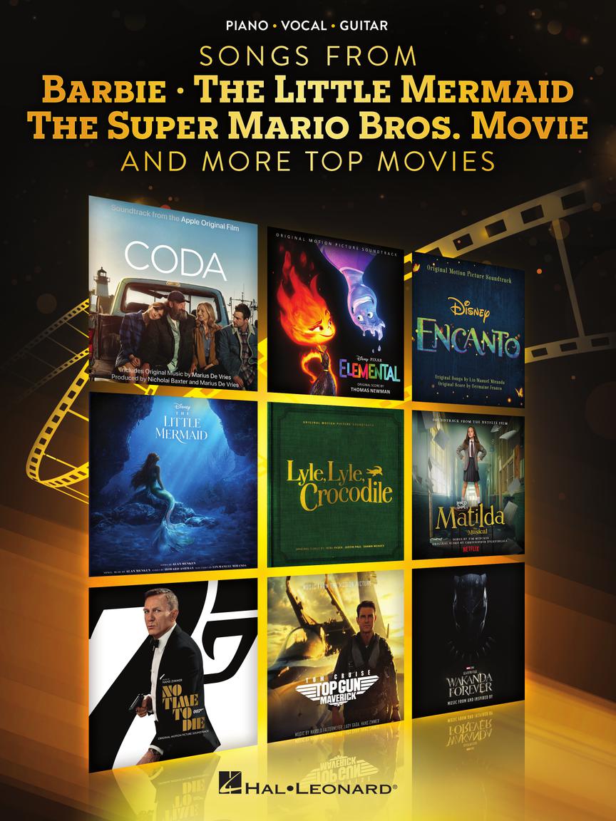 Songs from Barbie, Little Mermaid, Super Mario Bros. Movie