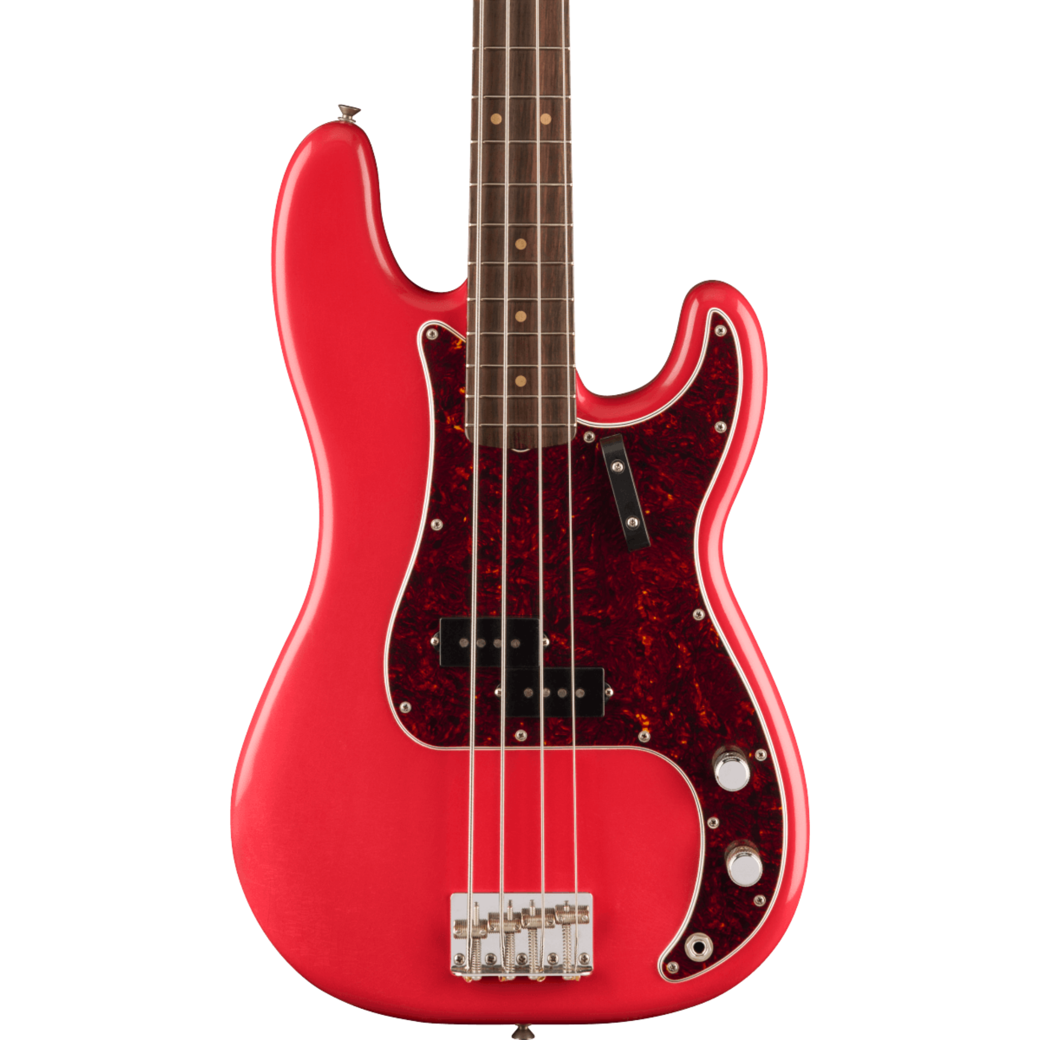 Fender L.E. Vintera II Road Worn '60s Precision Bass, Fiesta Red
