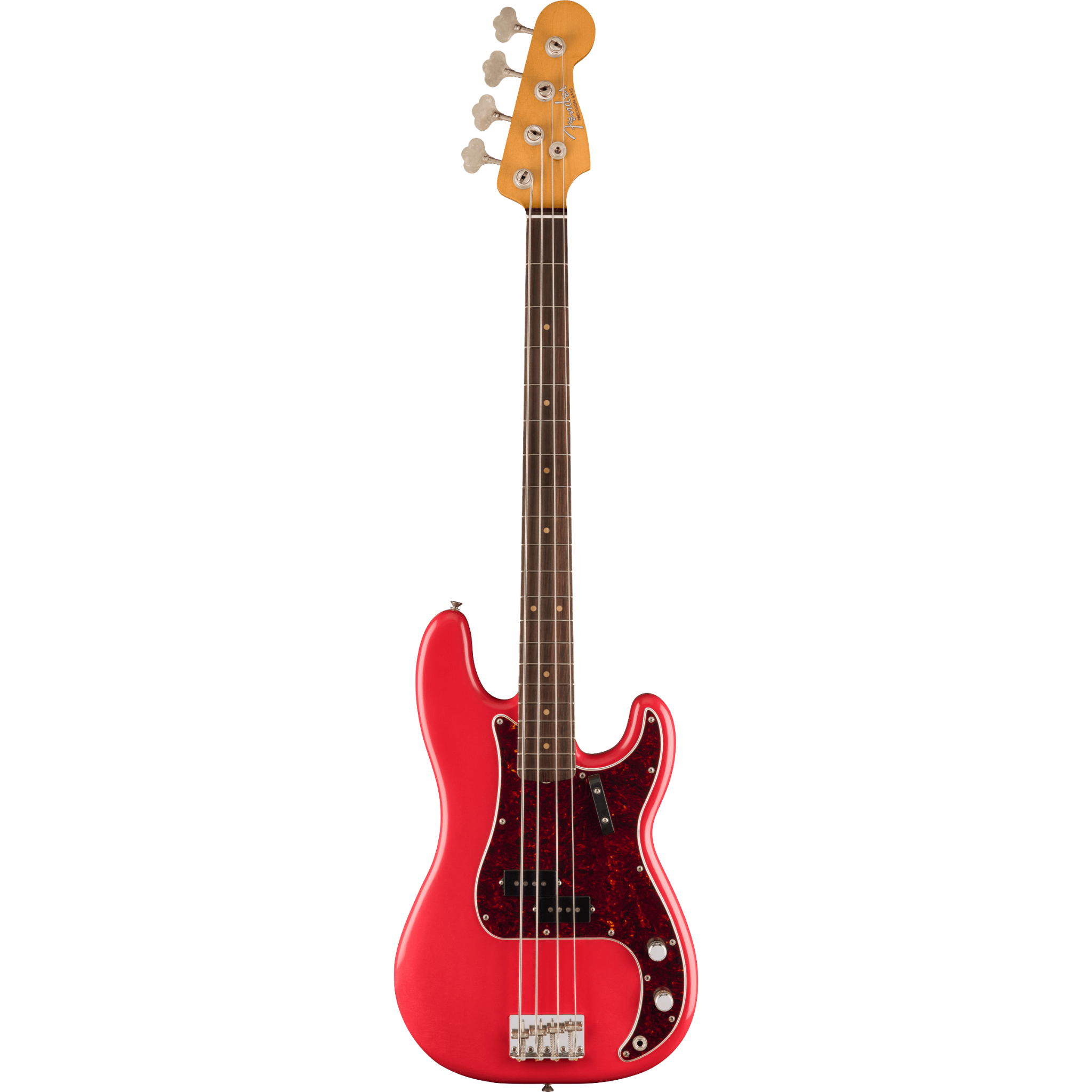 Fender L.E. Vintera II Road Worn '60s Precision Bass, Fiesta Red