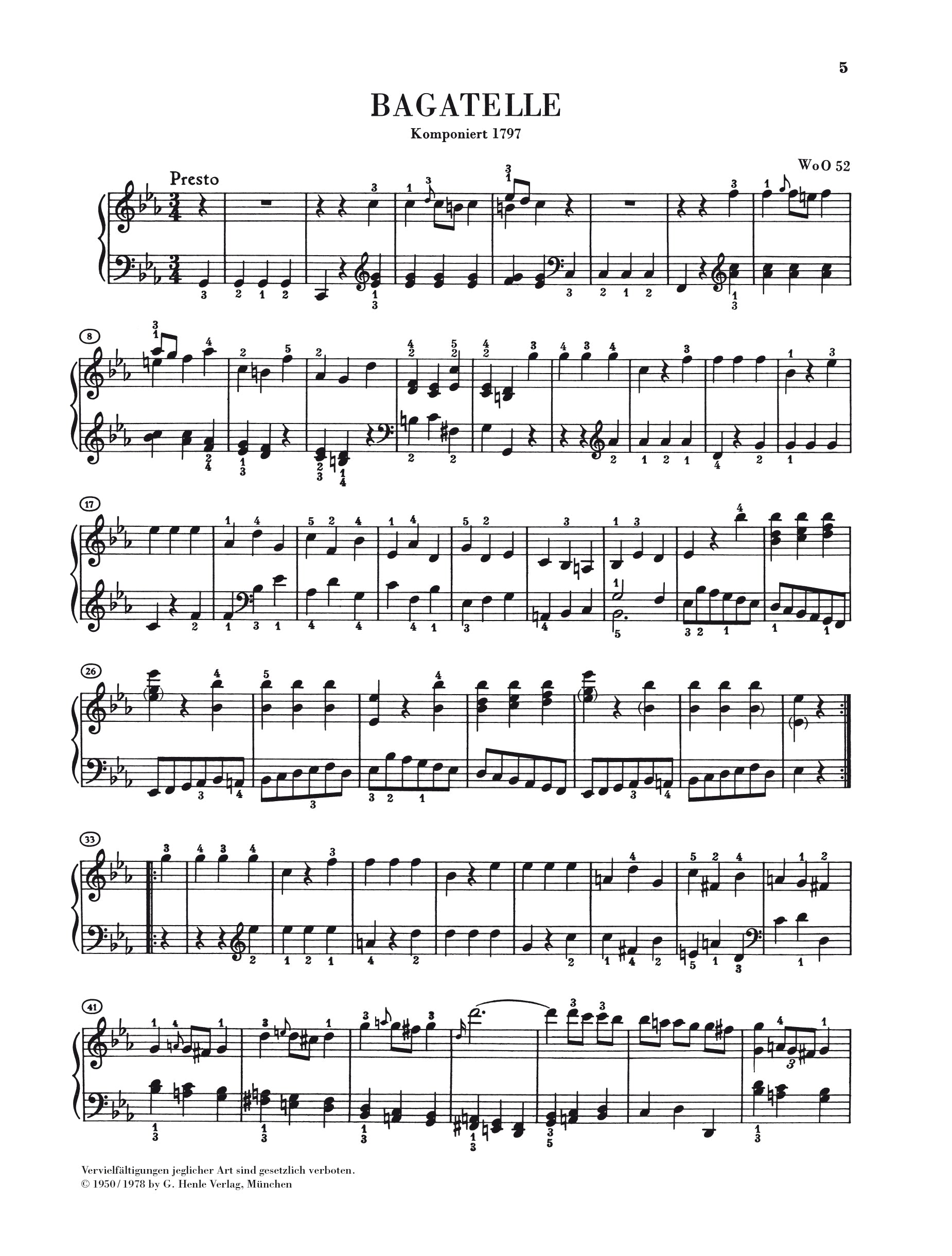 Beethoven: Complete Bagatelles