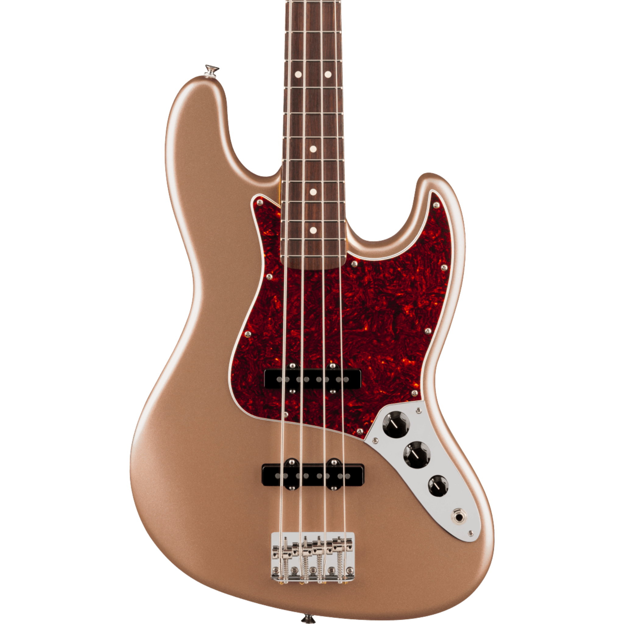 Fender American Professional Classic Jazz Bass, Faded Firemist Gold