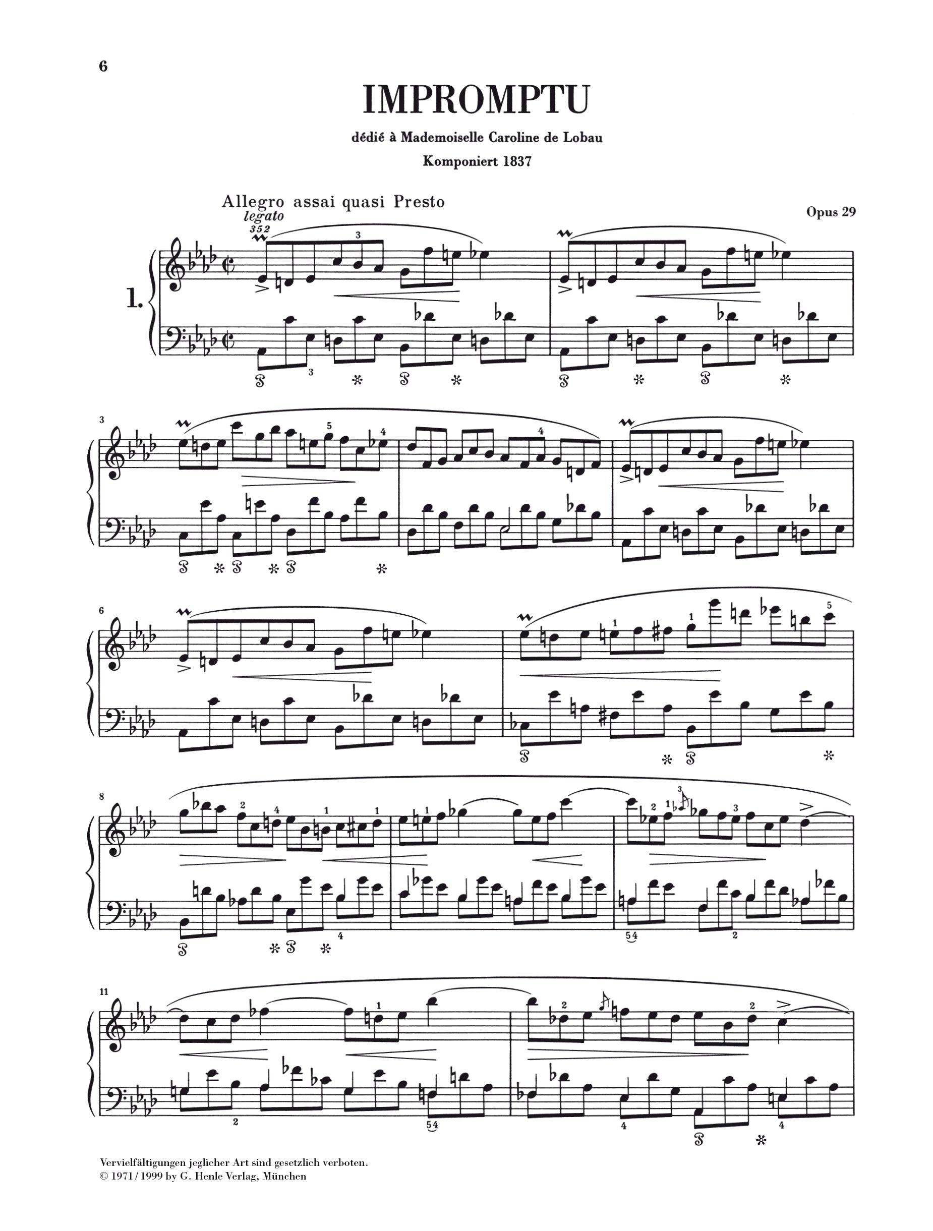 Chopin: Impromptus for Piano Solo