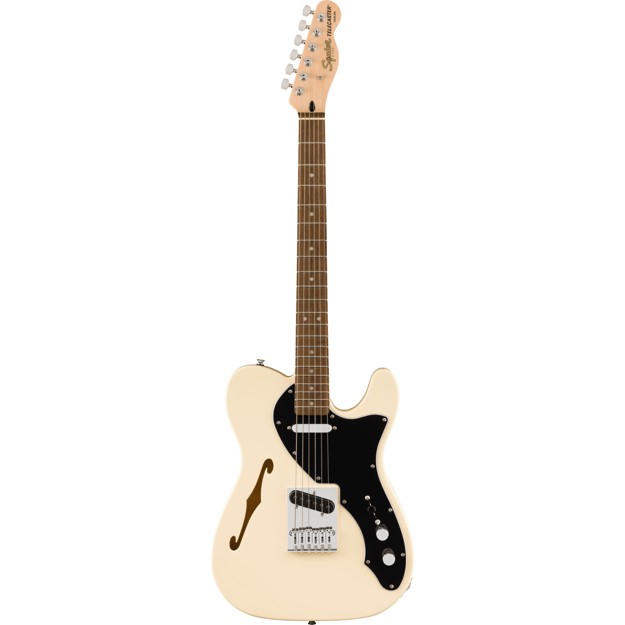 Squier Affinity Series Telecaster Thinline, Olympic White