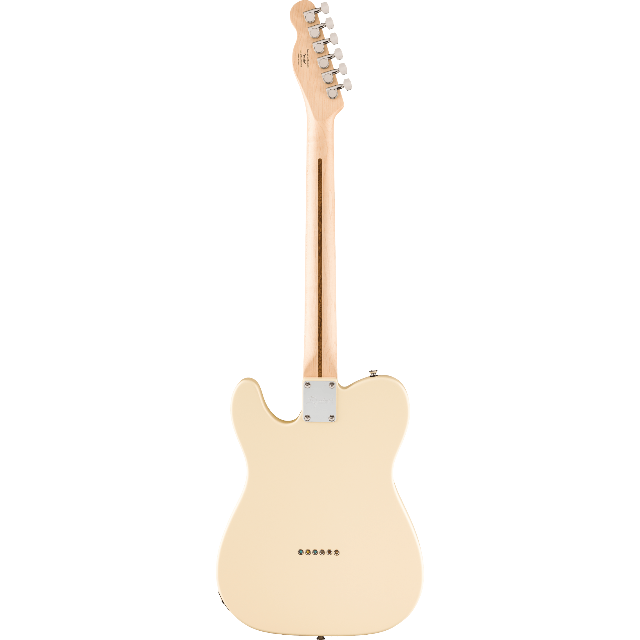 Squier Affinity Series Telecaster Thinline, Olympic White