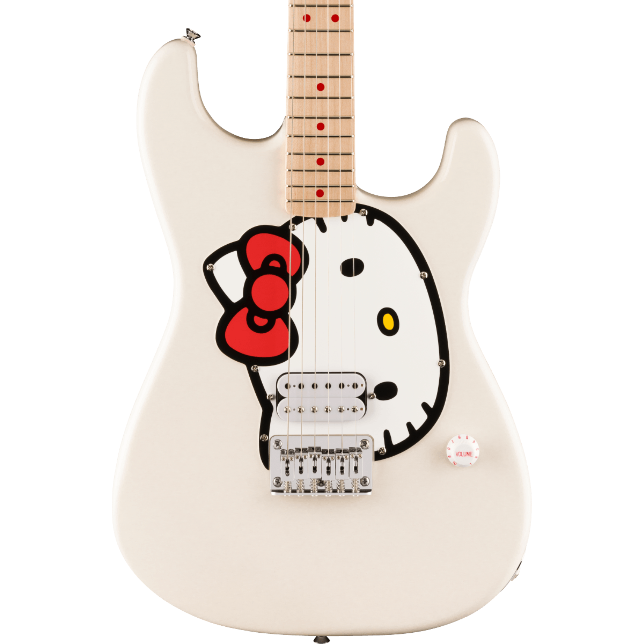 Fender X Hello Kitty Limited Edition Stratocaster w/ Gig Bag, White