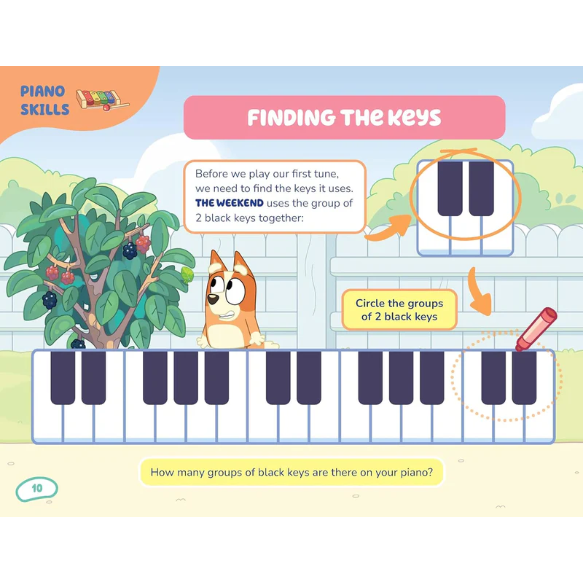 Bluey: First Ever Piano Book