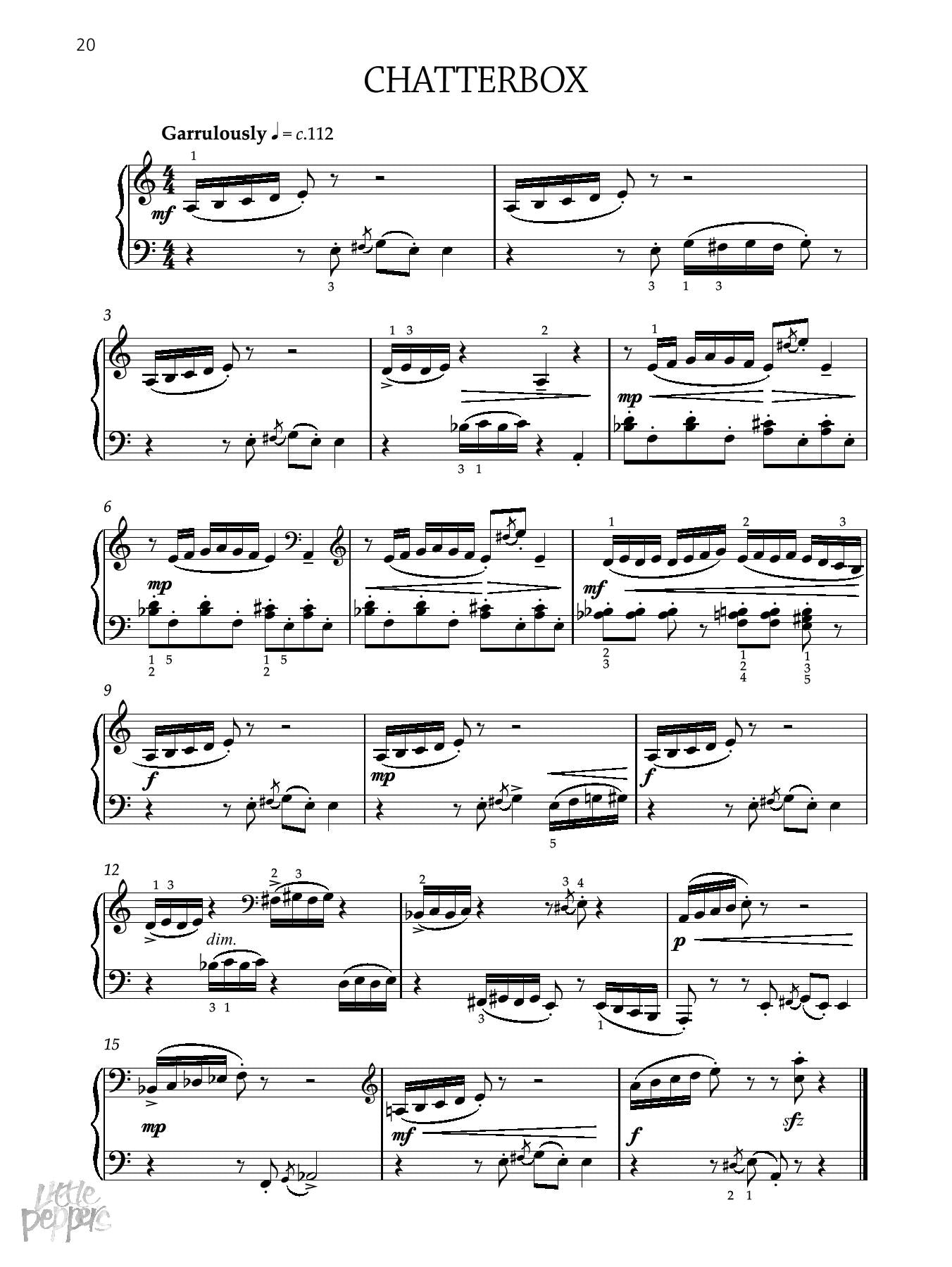 Even More Little Peppers for Piano