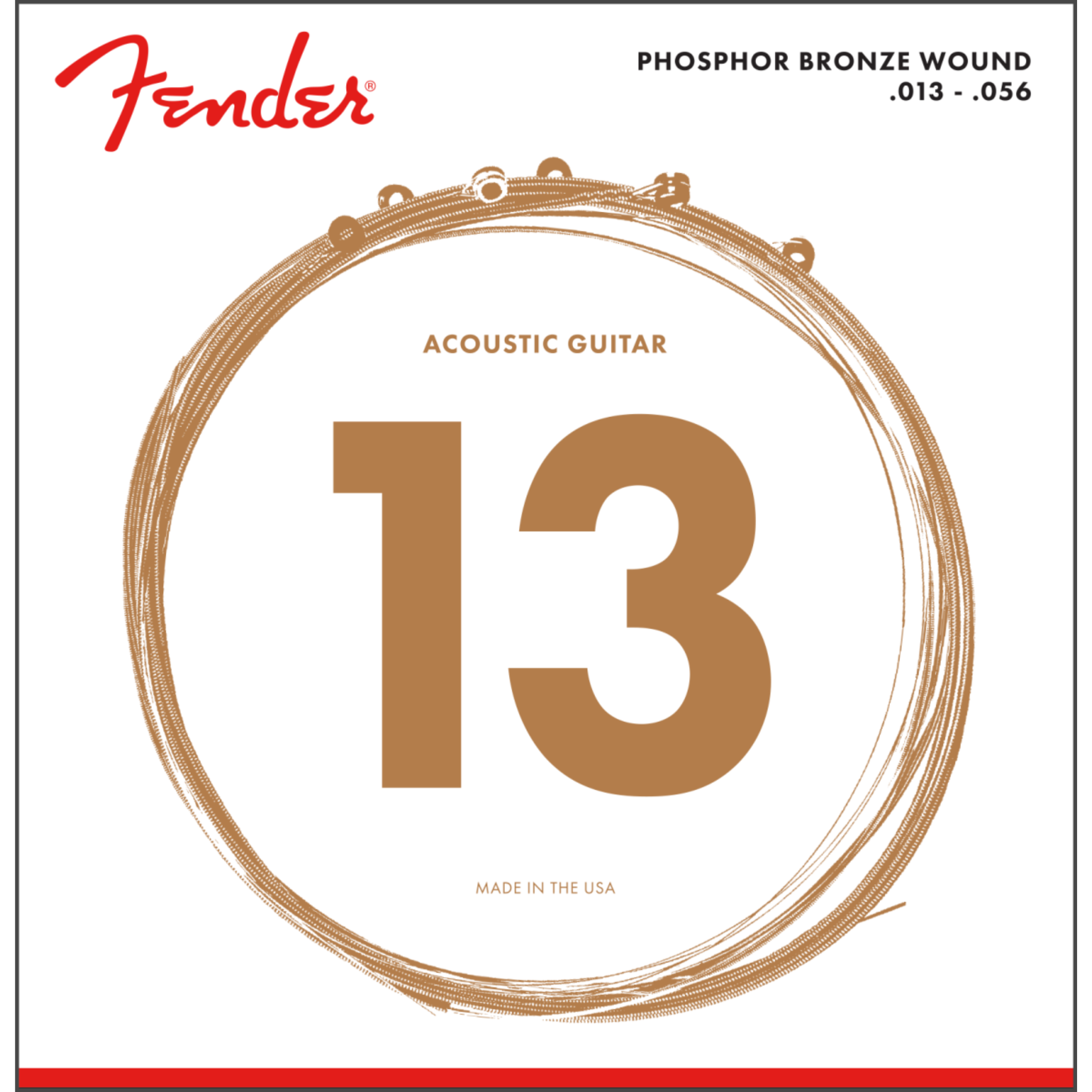 Fender Phosphor Bronze Acoustic Guitar Strings